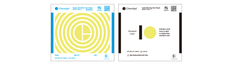 蒸氣滅菌確效指示