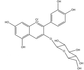 polyphenols - Cyanidin 3-glucoside polyphenols - Cyanidin 3-glucoside