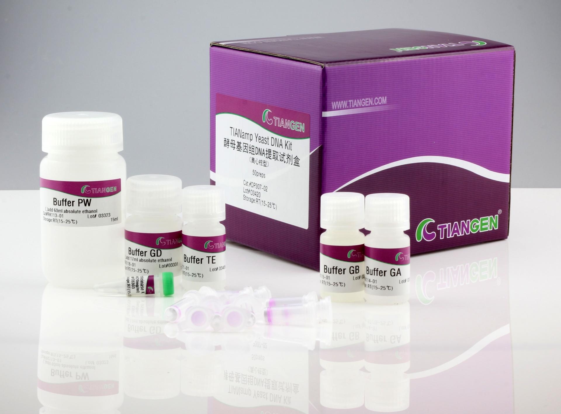 酵母基因組 DNA 提取試劑盒