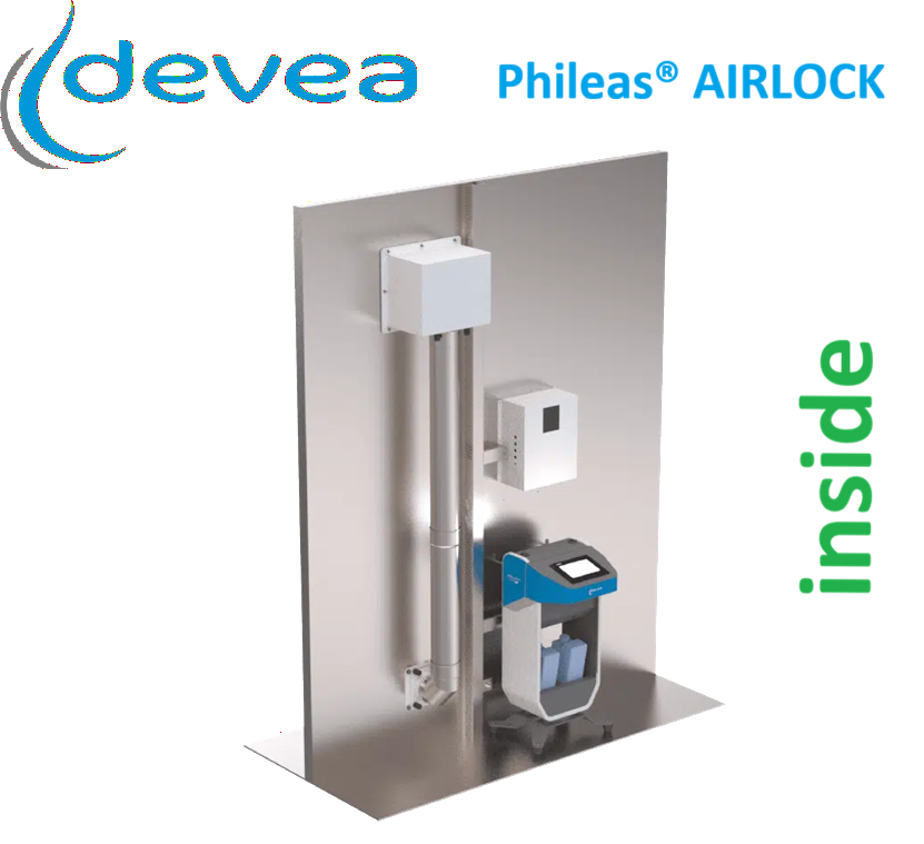 Devea Phileas® AIRLOCK過氧化氫乾霧滅菌機