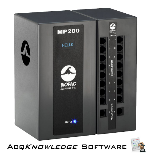 BIOPAC MP200 全功能16頻道生理紀錄系統
